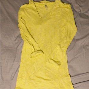 yellow tunic